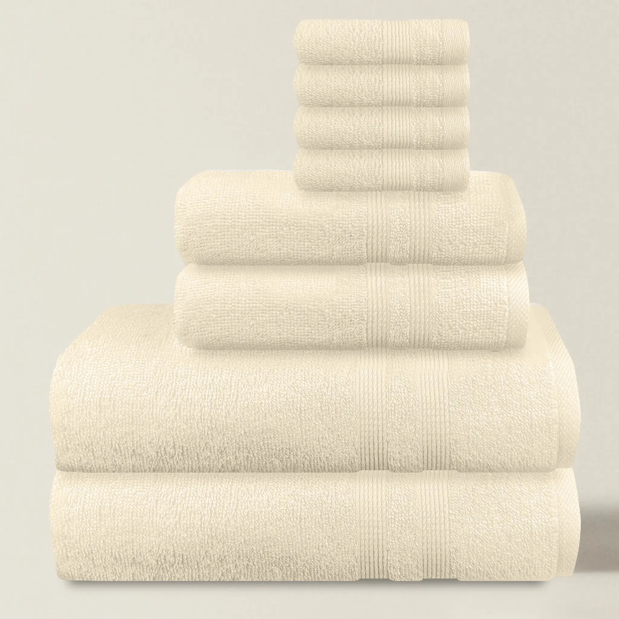 8 Pack Bath Towel Set