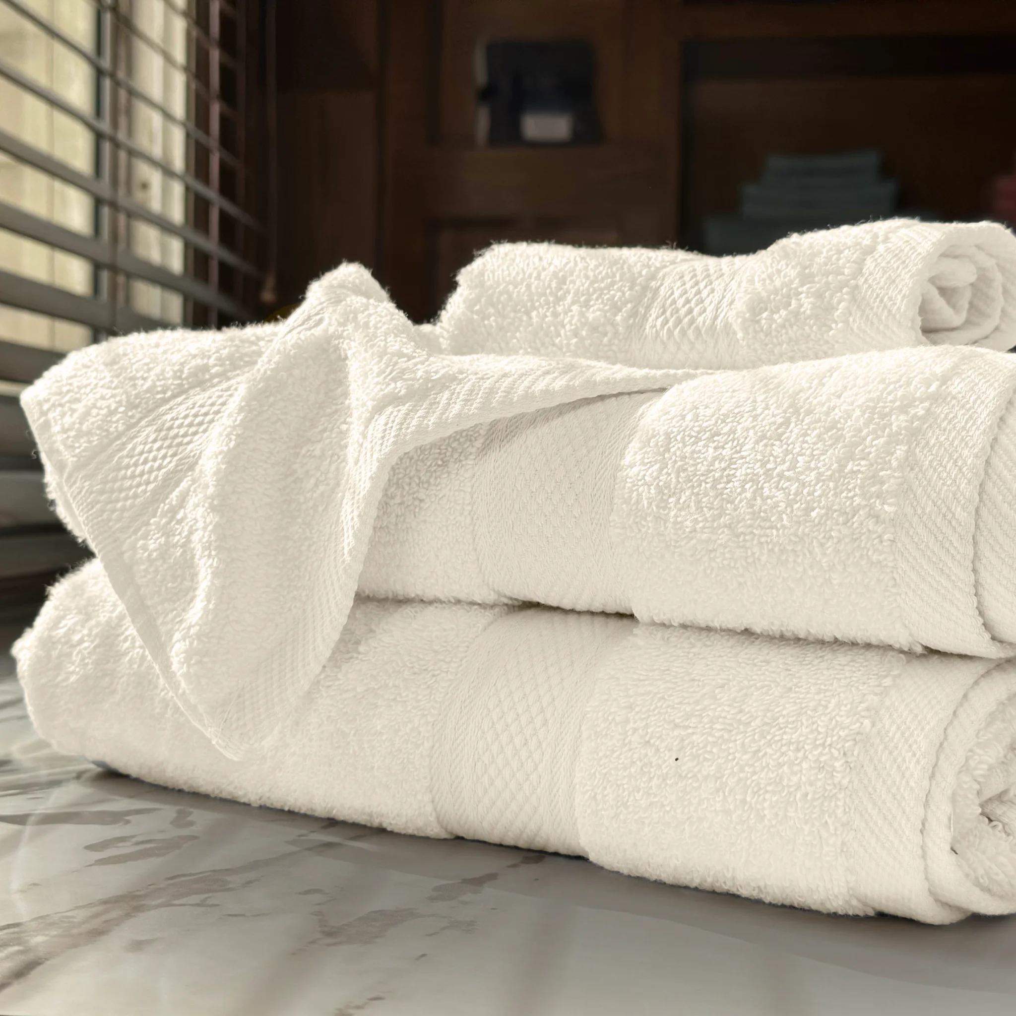 6 Pack Zero Twist Bath Towel Set